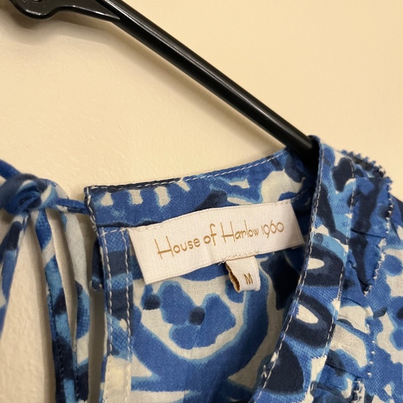 House of Harlow Ruffle Blouse size M - Picture 3 of 8